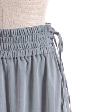 Lace-Up Volume Cargo Pants