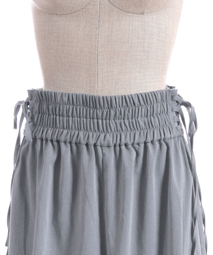 Lace-Up Volume Cargo Pants