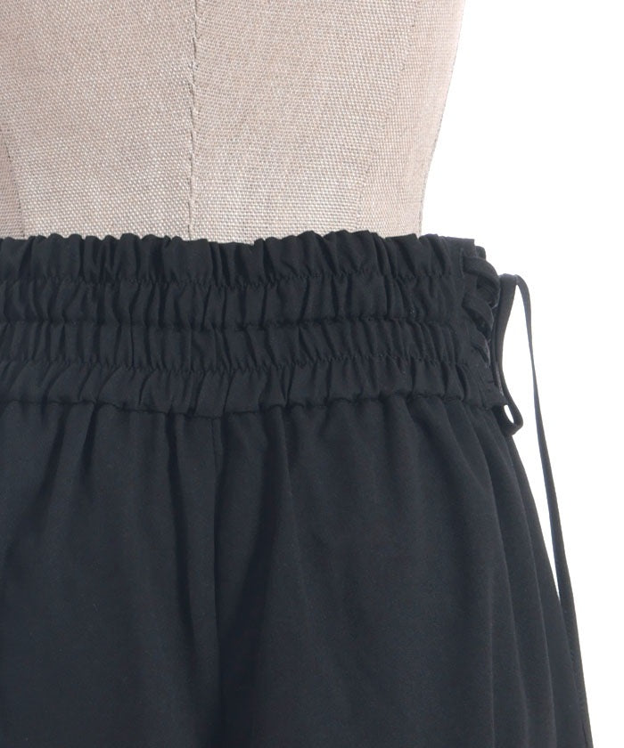 Lace-Up Volume Cargo Pants