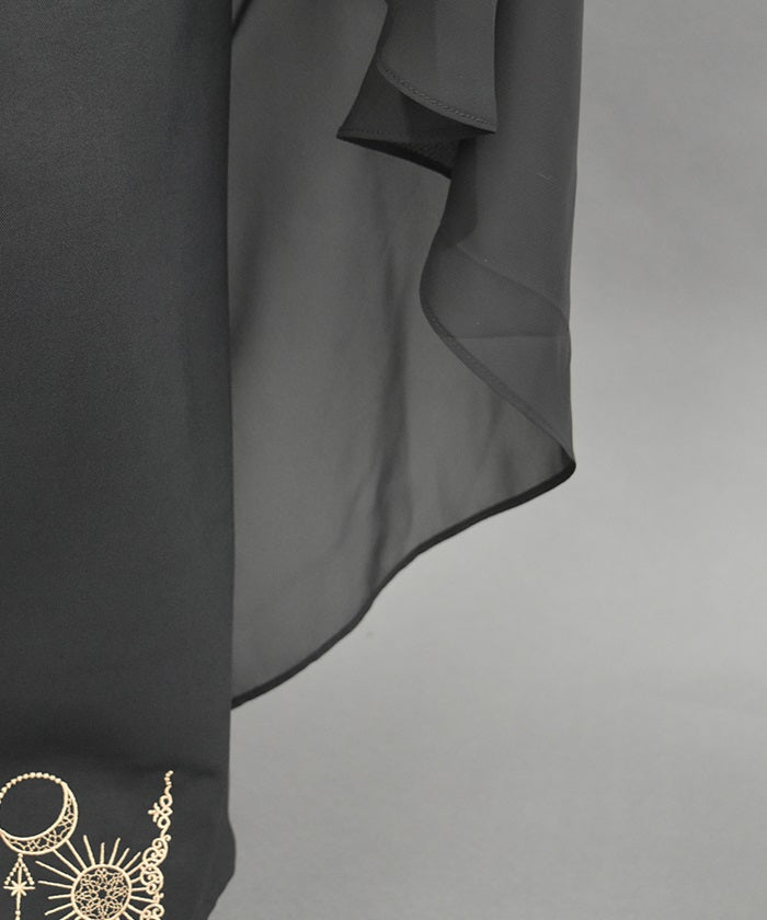 Flare Design Wide Pants
