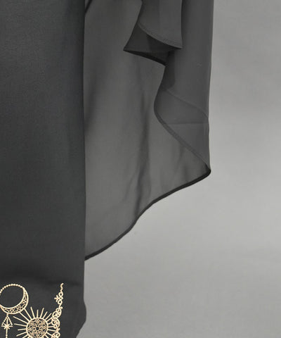 Flare Design Wide Pants