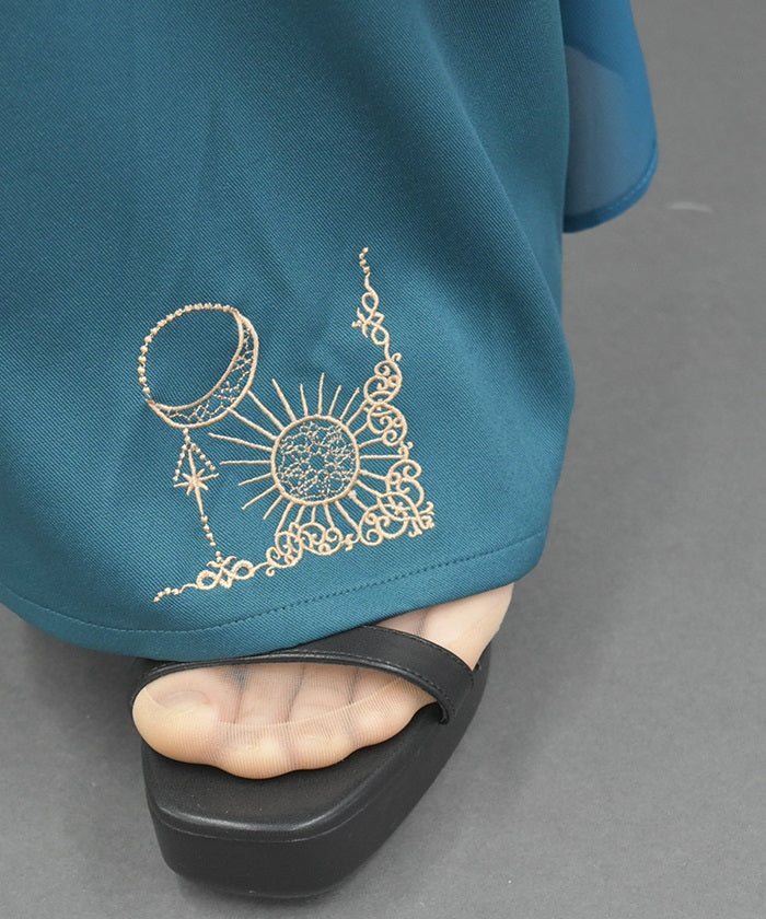 Flare Design Wide Pants