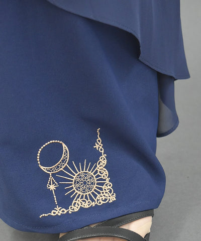 Flare Design Wide Pants