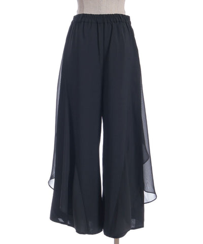 Flare Design Wide Pants