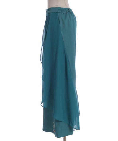 Flare Design Wide Pants