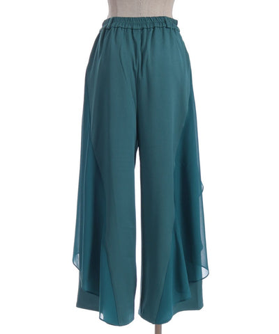 Flare Design Wide Pants