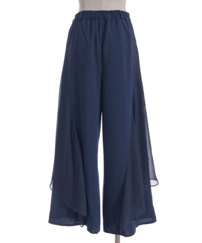 Flare Design Wide Pants