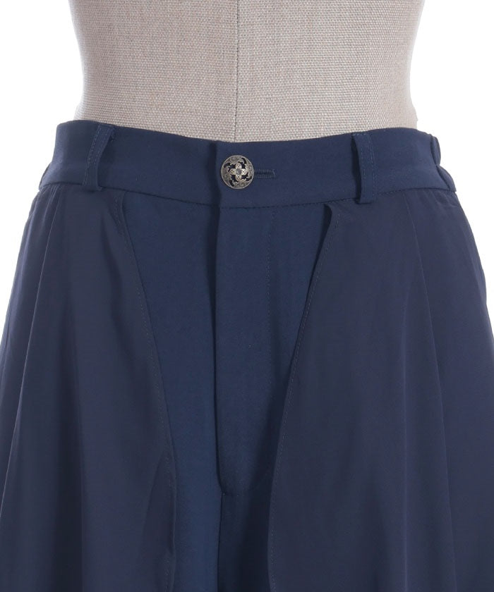 Flare Design Wide Pants
