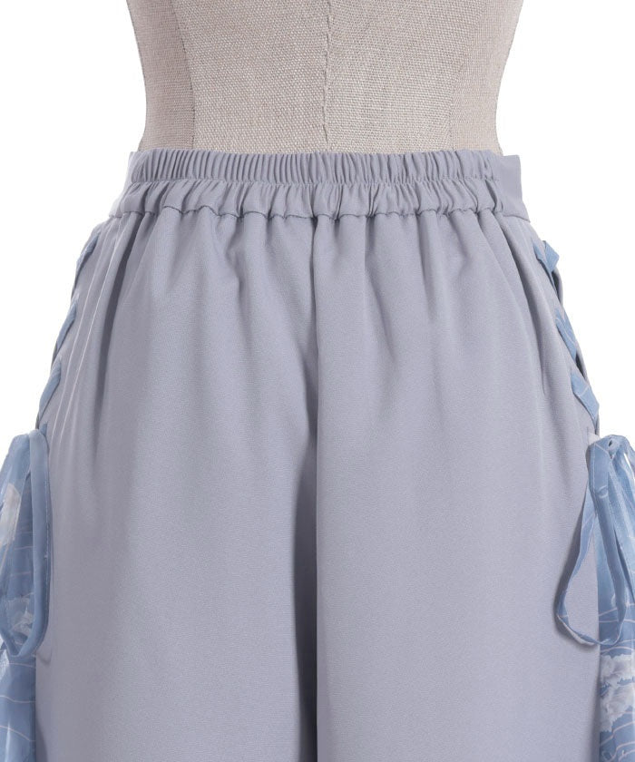 Drifting Jellyfish Ruffle Wide Pants – axes femme from JAPAN