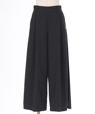 Side Striped Wide Pants