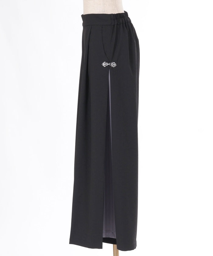 Side Striped Wide Pants