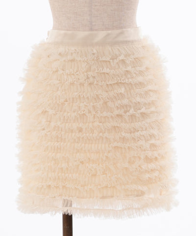 Tulle Frill Mini Skirt