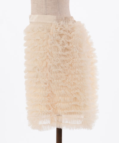 Tulle Frill Mini Skirt