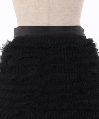 Tulle Frill Mini Skirt