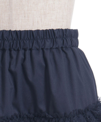 Volume Tiered Mini Skirt