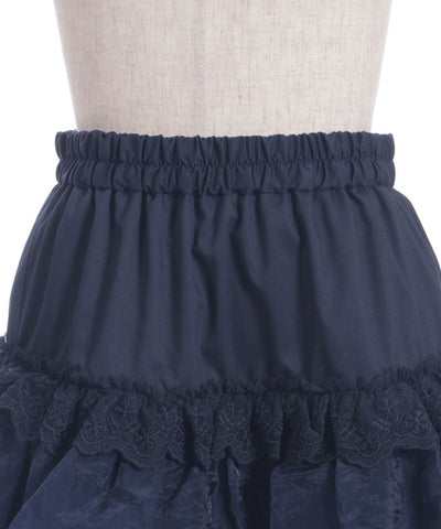 Volume Tiered Mini Skirt