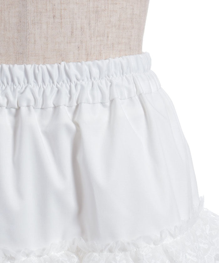 Volume Tiered Mini Skirt