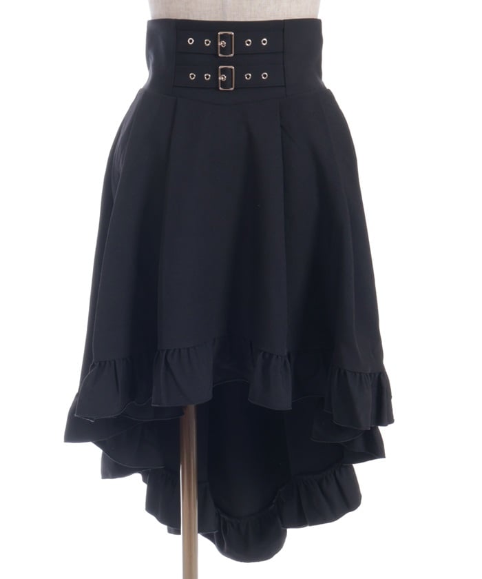 Belt Design Fishtail Skirt