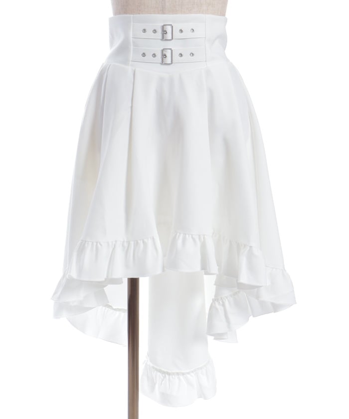 Belt Design Fishtail Skirt