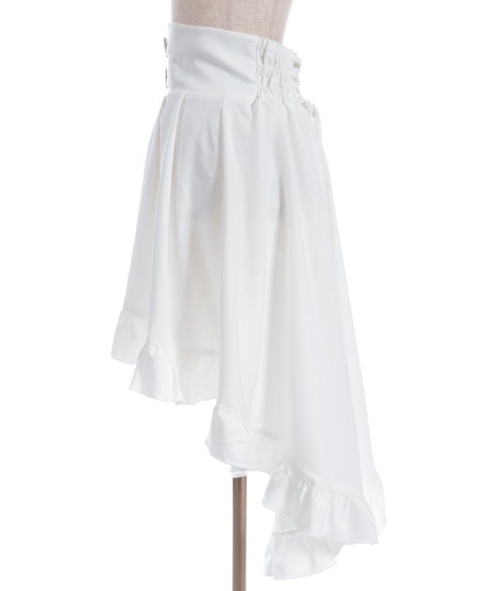 Belt Design Fishtail Skirt