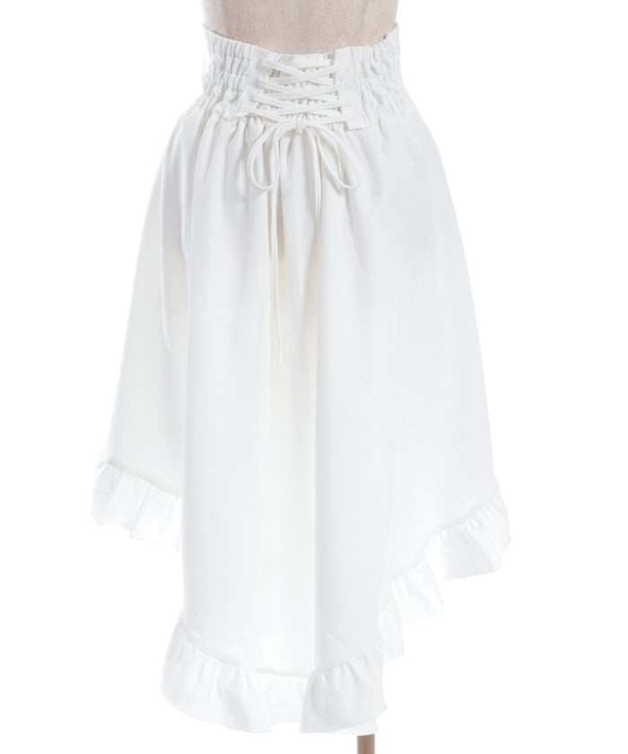 Belt Design Fishtail Skirt