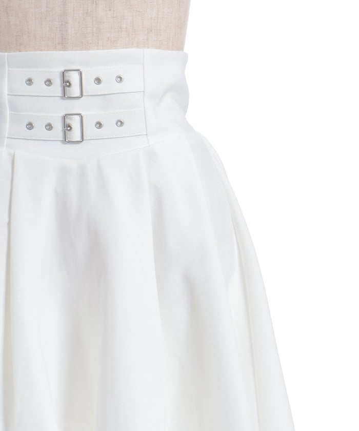 Belt Design Fishtail Skirt