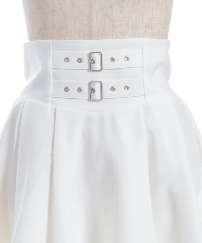 Belt Design Fishtail Skirt