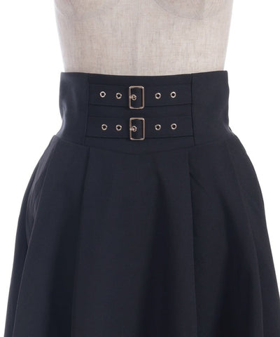 Belt Design Fishtail Skirt