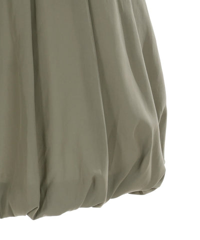 Balloon Mini Skirt with Belt