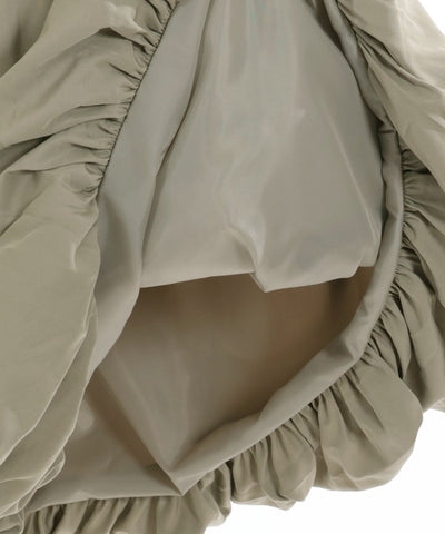 Balloon Mini Skirt with Belt