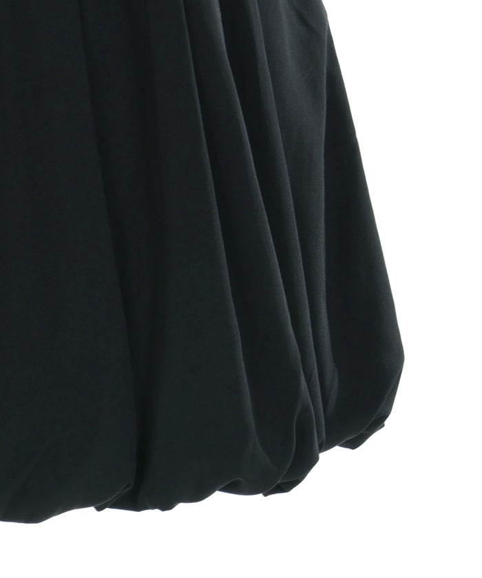 Balloon Mini Skirt with Belt