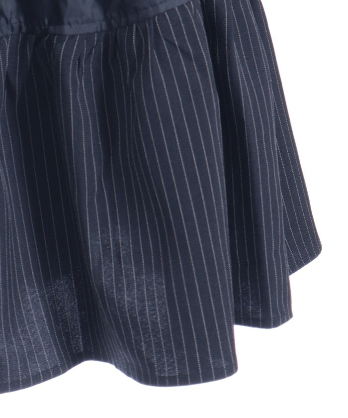 Shirt Wrap Design Irregular Hem Mini Skirt