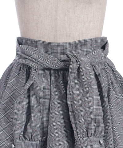 Shirt Wrap Design Irregular Hem Mini Skirt