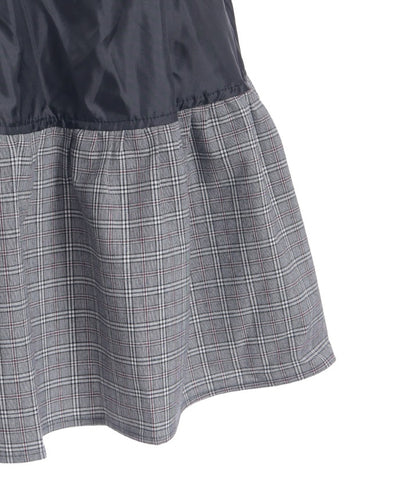 Shirt Wrap Design Irregular Hem Mini Skirt