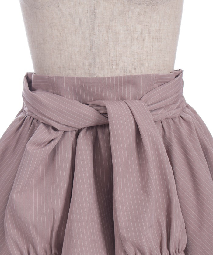 Shirt Wrap Design Irregular Hem Mini Skirt