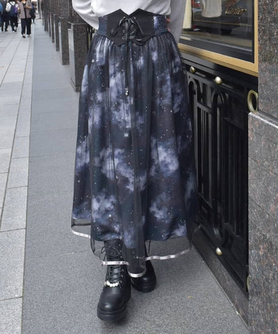 Telescope Pattern Skirt