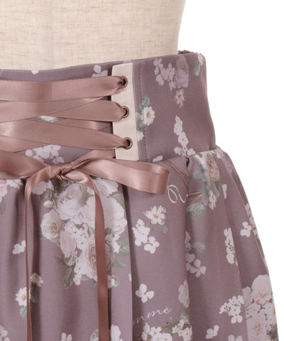 Rose Wreath Pattern Skirt