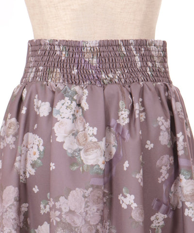 Rose Wreath Pattern Skirt