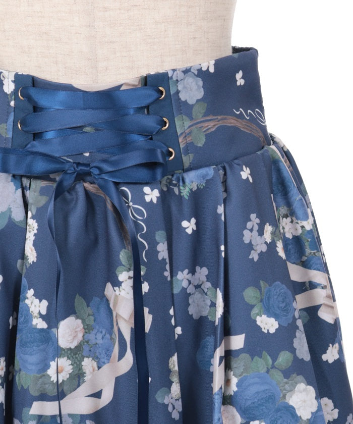 Rose Wreath Pattern Skirt