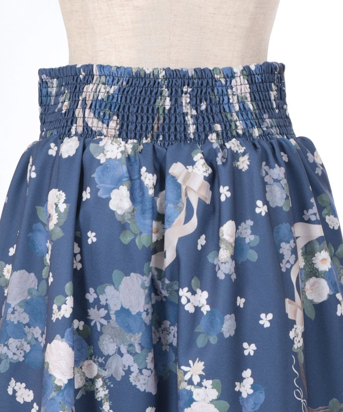 Rose Wreath Pattern Skirt