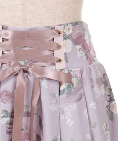 Rose Wreath Pattern Skirt