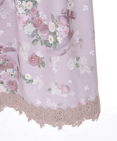 Rose Wreath Pattern Skirt