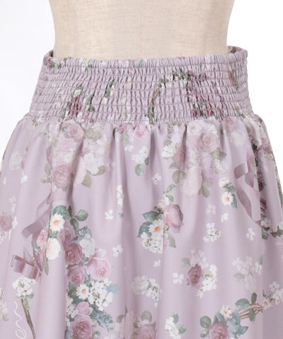 Rose Wreath Pattern Skirt