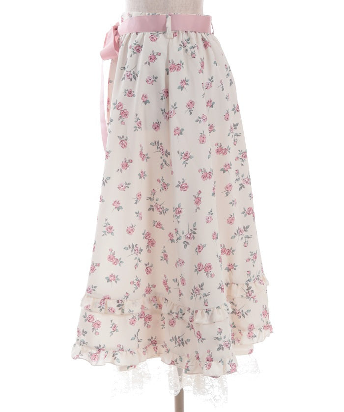 Miniature Rose Pattern Skirt (Pre-order)