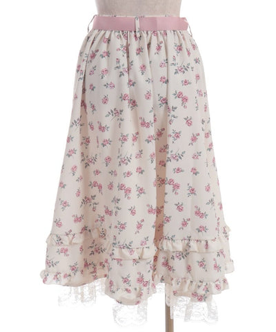 Miniature Rose Pattern Skirt (Pre-order)