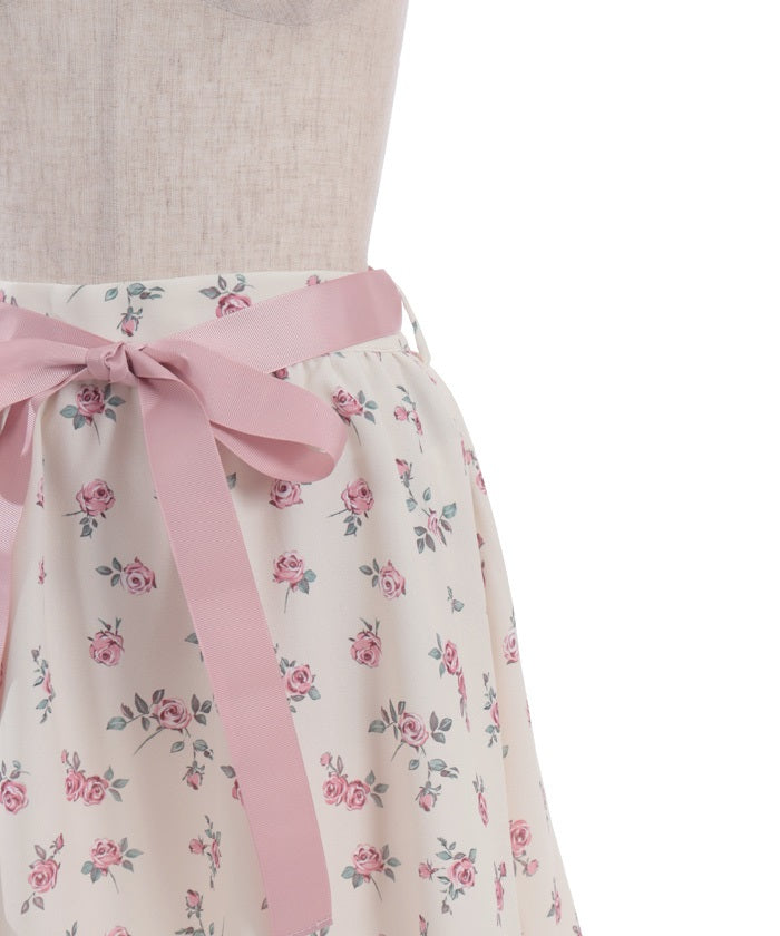 Miniature Rose Pattern Skirt (Pre-order)