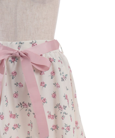 Miniature Rose Pattern Skirt (Pre-order)