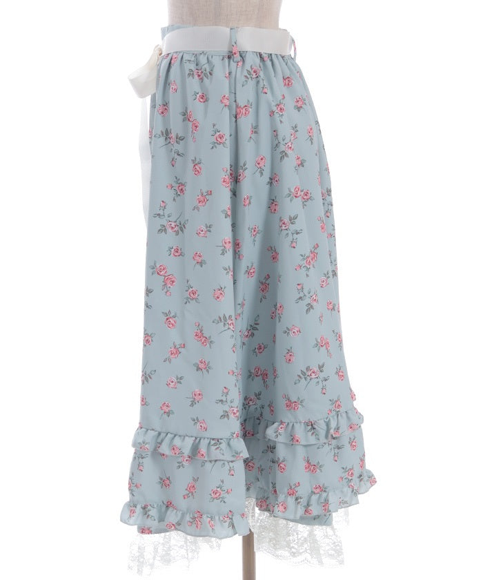 Miniature Rose Pattern Skirt (Pre-order)