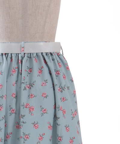 Miniature Rose Pattern Skirt (Pre-order)