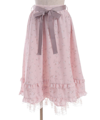 Miniature Rose Pattern Skirt (Pre-order)